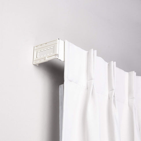 Kenney 506AP Classic 2.5 Adjustable Projection, 28 to 48-Inch Wide Pocket Curtain Rod, White