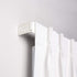 Kenney 506AP Classic 2.5 Adjustable Projection, 28 to 48-Inch Wide Pocket Curtain Rod, White