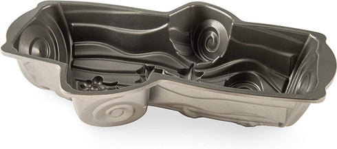 Nordic Ware Yule Log Pan, One Size, Silver