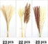 Natural Dried Pampas Grass Boho Home Decor, 65Pcs 17Inch Dried Flower Bouquet Decorative Pampas Grass for Vase Filler, Flower Arrangements, Wedding Office Decor Fluffy and Soft