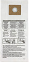 Shop-Vac 9193100 Genuine 3.5-Gallon Hang Up Collection Bag