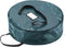Wreath Storage Bag- 24? Round- Protect Holiday, Easter, Fall & Christmas Artificial Wreaths & Garland- Zippered Tote with Handles by Elf Stor (Green)