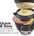 Hamilton Beach Breakfast Sandwich Maker, Black (25477)
