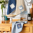 DII Hanukkah Collection Kitchen, Dishtowel Set, 18x28, Hanukkah Blessings, 3 Piece