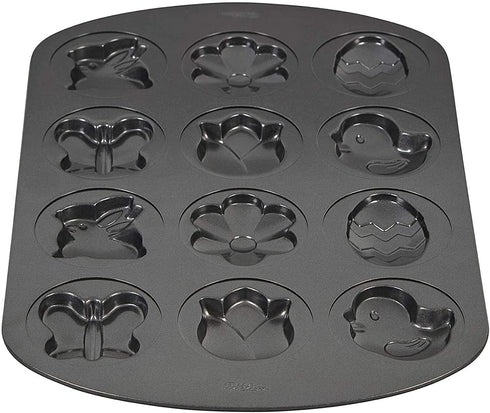 Wilton Spring Shapes 12 Cavity Cookie Pan