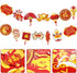Year of Tiger Garland 2022 Chinese New Year Flag Banner Happy New Year Decoration China Party(Tiger)