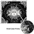 HYPREST Black and White Tapestry for Bedroom, Sun and Moon Tapestry, Burning Sun with Stars Psychedelic Tapestry Indie Wall Tapestry for Living Room Decor With Clips and Hooks (59" x 79"inches)