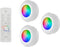 Energizer LED Puck Lights, 3 Pack, Color Changing, Remote Controlled, Battery Operated, Wireless, 35 Lumens, Dimmable, Perfect for Under Cabinet, Closet, Bedroom, and More, 39154