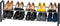 IRIS USA 2-Tier Shoe Rack for Entryway, 10 Pairs Extendable Shoe Organizer for Closet, Stackable Shoe Storage Organizer, Tall Black Shoe Shelf