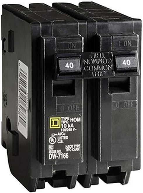 Square D by Schneider Electric HOM240CP Homeline 40 Amp Two-Pole Circuit Breaker