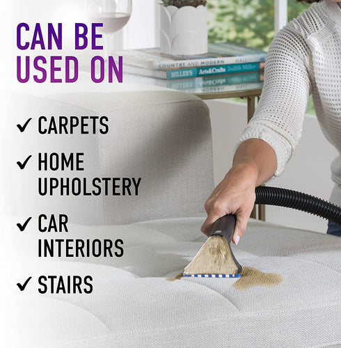 Hoover Carpet Paws & Claws Premixed Spot Machine Cleaning Shampoo, Pet Stain Solution and Odor Remover, 32oz Cleaner Formula, AH30940, White, 32 Fl Oz