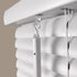 Calyx Interiors 1 Cordless Vinyl Mini Blinds, White, 22.5" W x 48" H (04MV2224480)