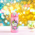 Zak Designs Sanrio Hello Kitty Vacuum Insulated, Stainless Steel Kids Water Bottle with Flip-Up Straw Spout and Locking Spout Cover, Durable Cup for Sports or Travel (14 oz, 18/8 SS)