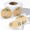 MONEST (500pc/Roll) 2" Label Stickers for Jars and Lids -(Floral Color)- Pantry Labels | Mason Jar Labels | Sticker Labels | Canning Labels | Spice Labels | Bottle Labels | Mason Jar Labels
