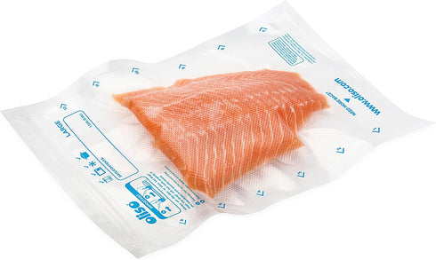 Oliso Pro VAC-SNAP Bags for Oliso Vacuum Sealers (Large, 1 Gallon, 10 Bags)