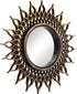 Small Round Mirrors for Wall Decor Set of 3, Gold Brushed Wall Decorations for Living Room, Bedroom & Bathroom (MS009)