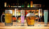 NPW Classic Themed Reuseable Glass Drink Markers, 12