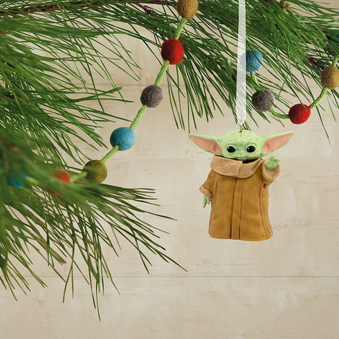 Kenner Hallmark Star Wars: The Child Little Yoda Christmas Tree Ornament