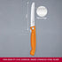 Victorinox Swiss Classic Classic Foldable Paring Knife, Wavy Edge Orange 4.3 in
