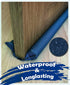 SAPPHIRE HOME Door Draft Stopper, 30 to 36 Inch Adjustable Waterproof Double Draft Stoppers, Blocks Dust Wind Light, Under Door Draft Stopper, Door Sweep, Door Draft Blocker (Gray)