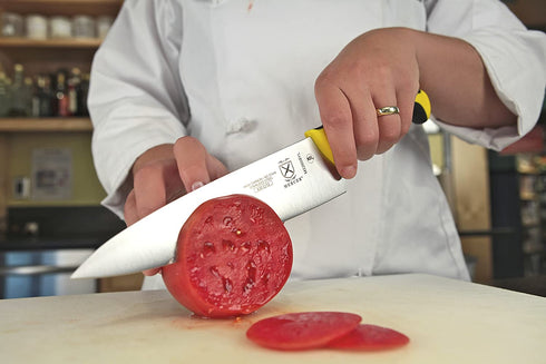 Mercer Culinary Millennia Colors Yellow Handle, 8-Inch, Chef's Knife