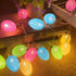 Easter Lights Decorations 10 Ft 20 Led Easter Eggs String Lights Battery Operated Fairy Lights Garland Easter Decorations for Home Party Indoor Outdoor Tree Bedroom Easter Hunt (Warm White)