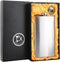 TOX TANEAXON 12 oz Classic Silver Pocket Whiskey Liquor Hip Flask with Funnel and Premium Box - Stainless Steel and Leak Proof