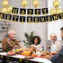 Retirement Party Decorations, 6 Pack Large Size Plastic Happy Retirement Tablecloth Decor for Women Men Retirement Parties