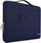 MOSISO Laptop Sleeve Compatible with MacBook Pro 16 inch 2021 2022 M1 Pro/Max A2485/2019-2020 A2141/Pro Retina 15 A1398, 15-15.6 inch Notebook, Polyester Multifunctional Briefcase Bag, Navy Blue