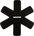 Le Creuset Felt Pan Protectors, Set of 3, 16" Diameter, Black