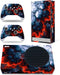 Skin for Xbox Series S, Whole Body Vinyl Decal Protective Cover Wrap Sticker for Xbox Series S Console and Wireless Controller (Xbox Series S, Colourful fire)