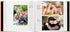 Fabric Frame Cover Photo Album 200 Pockets Hold 4x6 Photos, Tangerine Orange