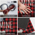 Valentine's Day Door Mat 17 X 29 Inches Be Mine Doormat Non-Slip and Washable Seasonal Holiday Low-Key Floor Mat Indoor Outdoor
