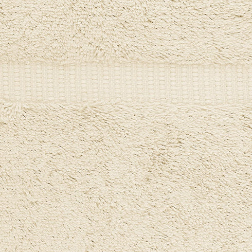 Amazon Brand Pinzon Organic Cotton Hand Towels, Set of 6, Ivory