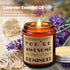 Aromaflare Lavender Scented Candles Gifts for Women Jar Aromatherapy Candle Encouragement Relaxing Gift for Mothers Day, Birthday, Graduation, Anniversary