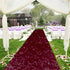 Aisle Runners for Weddings Sequin Aisle Runner Glitter Aisle Runner Rustic Outdoor Rug Runner Aisle Runner for Ceremony Sparkle Carpet Runner Bride Runner (2FTx15FT, Burgundy)