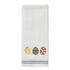 SKL Home Easter Egg Line Hand Towel Set, White