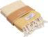 COCOTTON Boho Diamond Turkish Hand Towels Set of 2 | 100% Cotton 16 x 40 Inches | Decorative Bathroom Hand Hair Face Gym Yoga Dishcloth Tea Kitchen Light Weight Quick Dry Farmhouse Towel (Mustard)