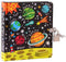 MOLLYBEE KIDS Outer Space Lock and Key Diary for Boys and Girls, 208 Lined Pages