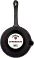 Jim Beam Pre-Seasoned Heavy Duty Construction Cast Iron Basting Pot for Grilling and Oven, Large, Black