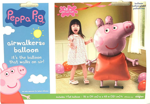 Peppa Pig Air Walker Balloon Party Birthday Decoration by Anagram