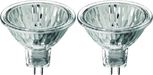 (Pack Of 2) 5 Watt MR11 6 Volt Precision Halogen Reflector Fiber Optic Light Bulb 5W 6V