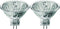 (Pack Of 2) 5 Watt MR11 6 Volt Precision Halogen Reflector Fiber Optic Light Bulb 5W 6V