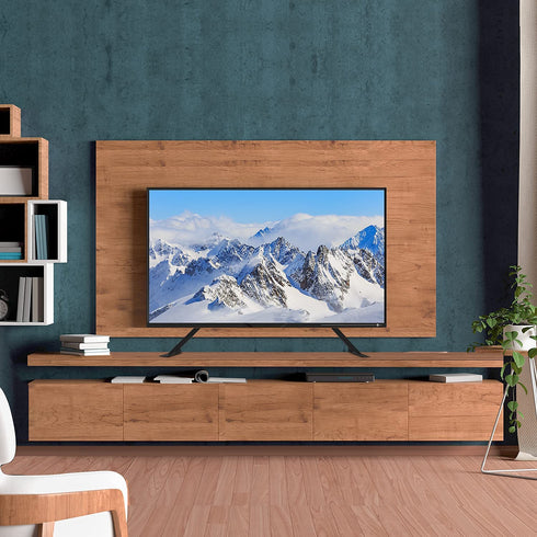 WALI Universal TV Stand Tabletop, for Most 22 to 65 inch LCD Flat Screen TV, VESA up to 800 by 400mm (TVS001), Black