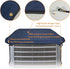 Foozet Air Conditioner Cover for Outside Units, AC Cover for Central Units, Heavy Duty Winter Top, 32 x 32