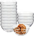 5 Inch Small Glass Bowls 12 Pack,WERTIOO Food Prep Bowl Glass Tiny Ramekins for Kitchen Dessert, Dips, and Candy Dishes Nut
