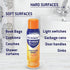 Microban Disinfectant Spray, 24 Hour Sanitizing and Antibacterial Spray, Sanitizing Spray, Citrus Scent, 2 Count (15 fl oz Each) (Packaging May Vary)