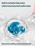 High Pressure Shower Heads, Handheld Turbo Fan Shower, Hydro Jet Shower Head Kit with 3 Filters, Turbocharged Shower Head
