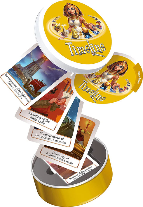 Timeline Classic Card Game | Fun Educational Trivia Game for Adults and Kids | Ages 8+ | 2-6 Players | Average Playtime 15 Minutes | Made by Zygomatic
