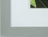 Gallery Solutions Wall Mount Double Mat Picture Frame, 2-5" x 7", Gray/White